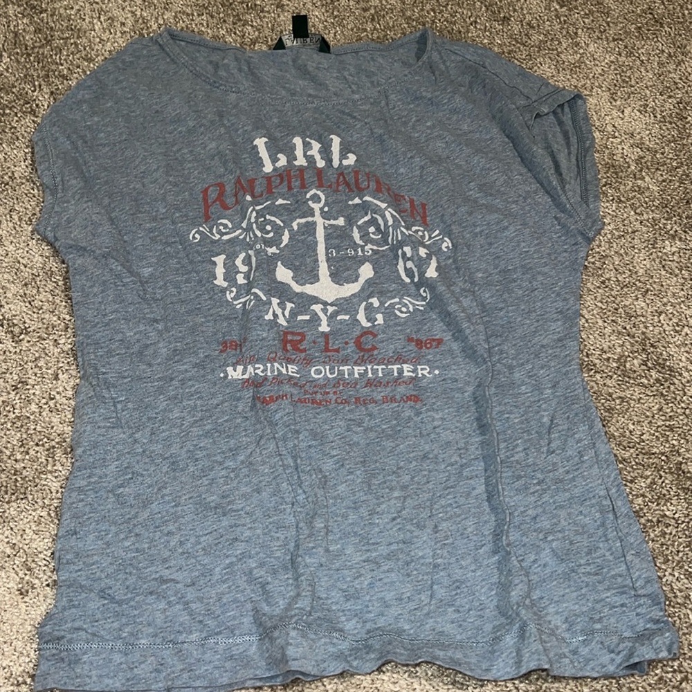 Blue Ralph Lauren short sleeve tee